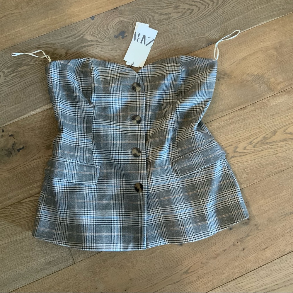 NWT Zara Corset Vest